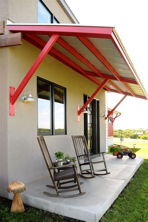 patio awning attached to house